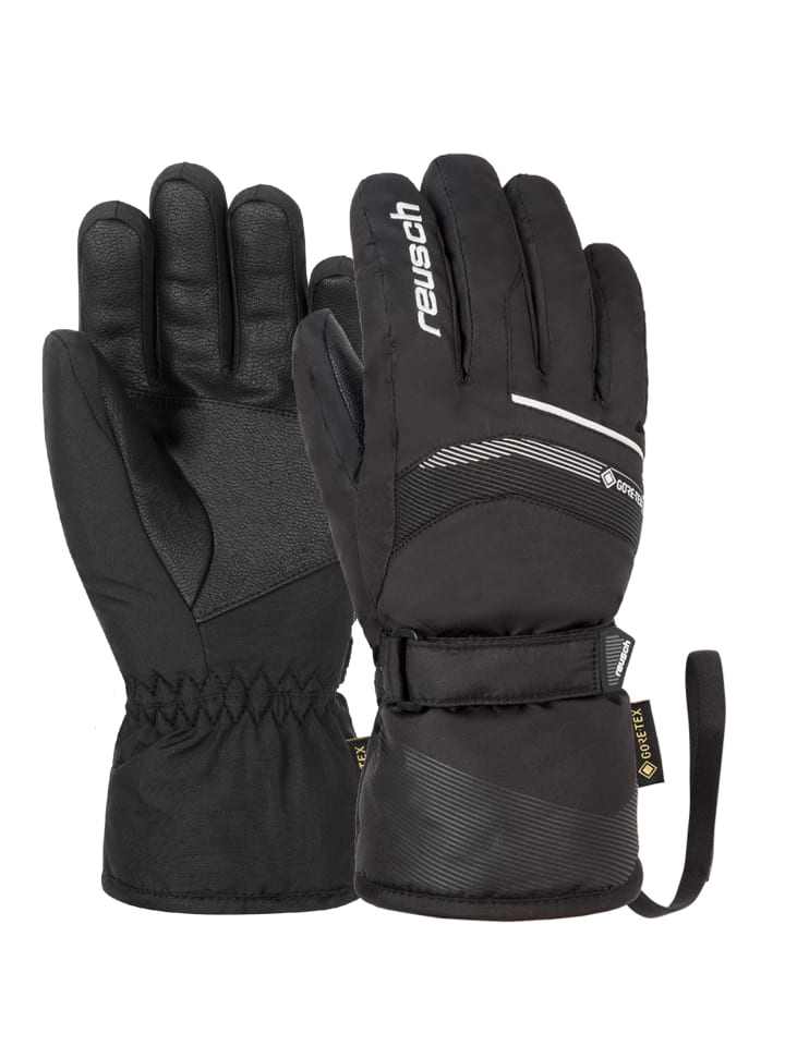 Reusch Fingerhandschuh Bolt GTX Junior in black/white günstig kaufen