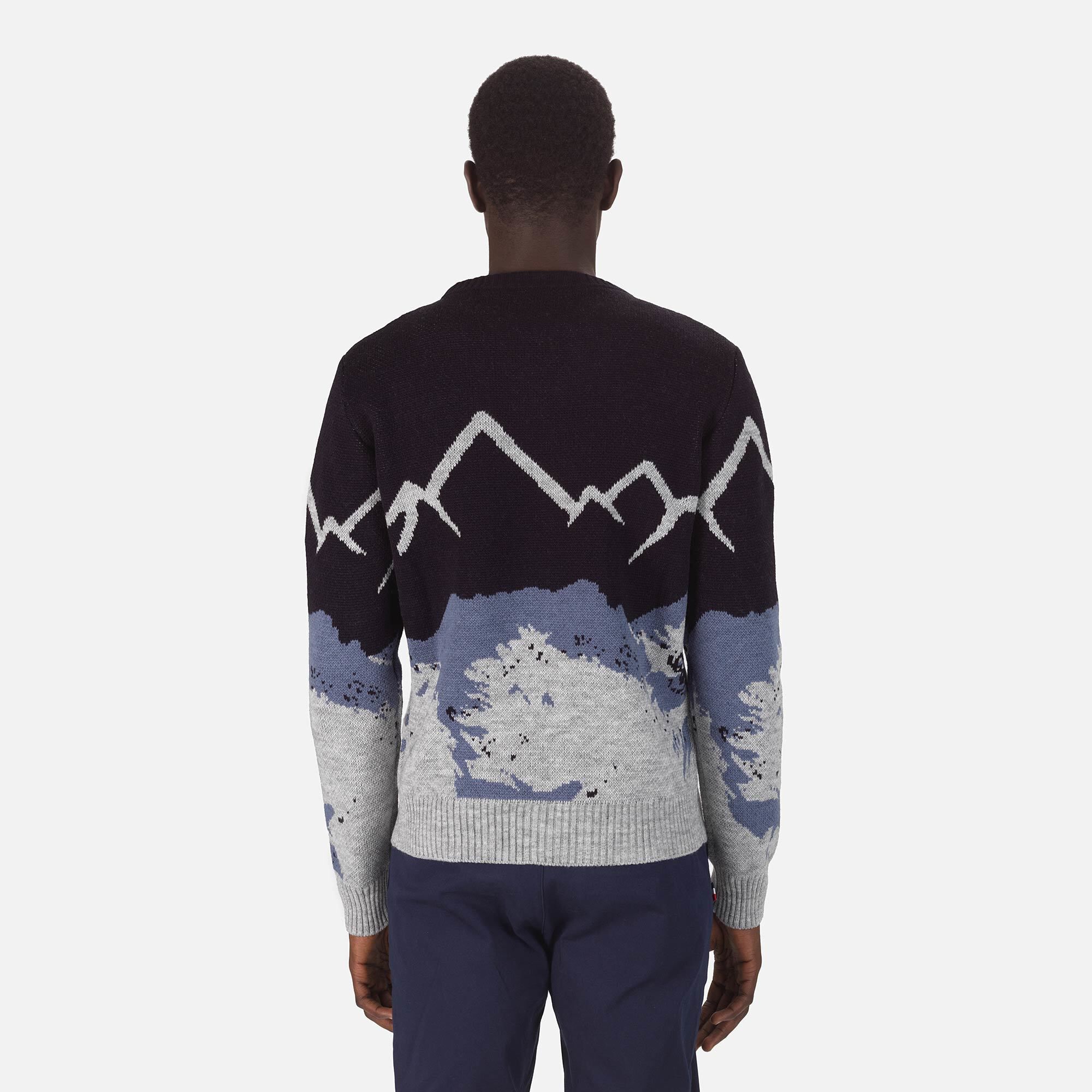 Pull en maille à col rond Homme