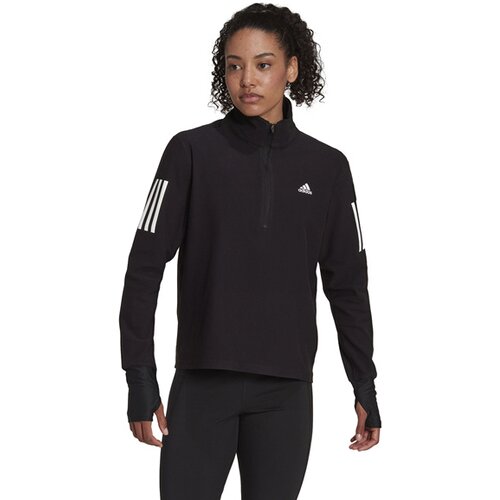 DAMEN SWEATSHIRT OWN THE RUN 1/2 ZIP RUNNING