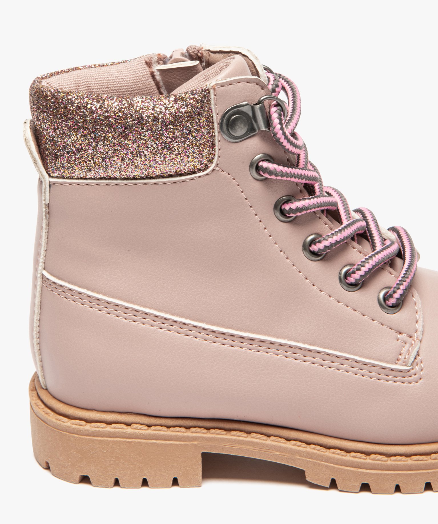 Bottines bébé fille zippées à col rembourré - Les Supaires | GEMO