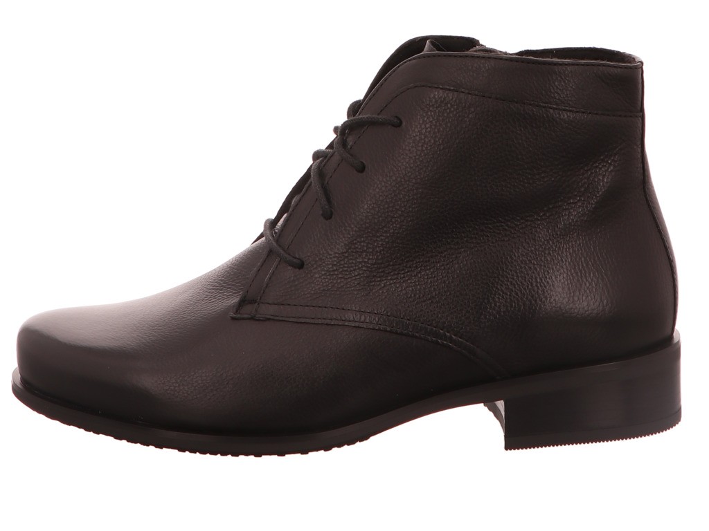 SEMLER Schnür-Stiefeletten schwarz SOFTINA