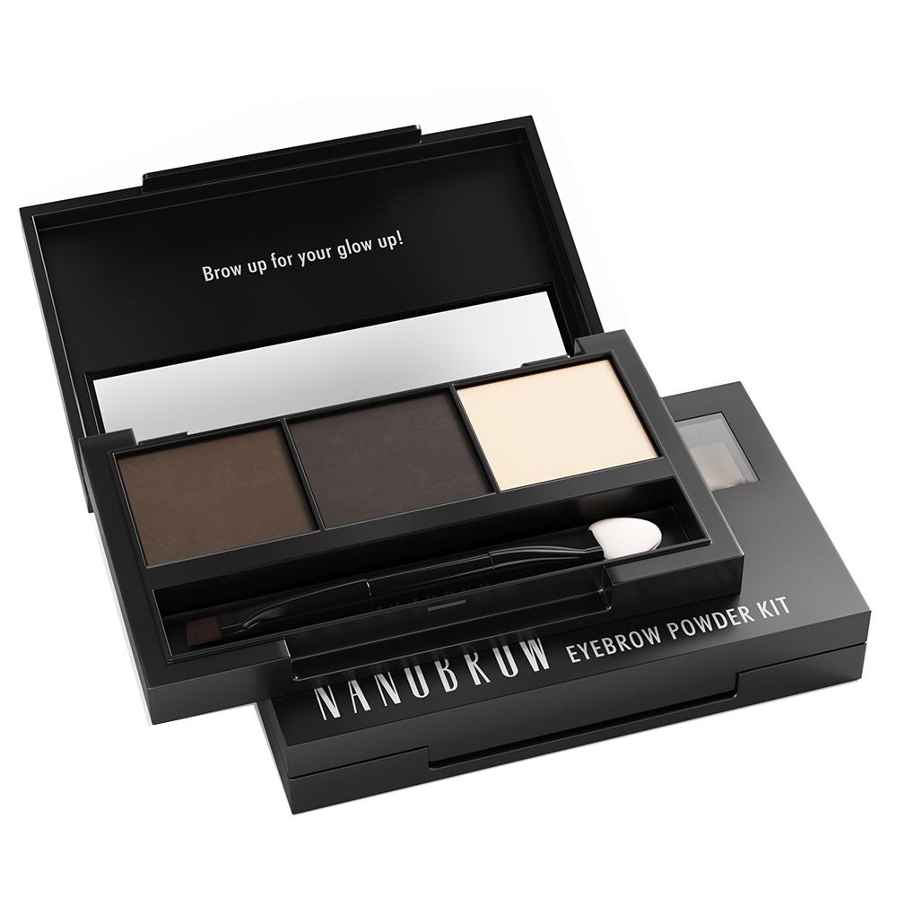 Nanobrow Eyebrow Powder Kit Dark 4 g