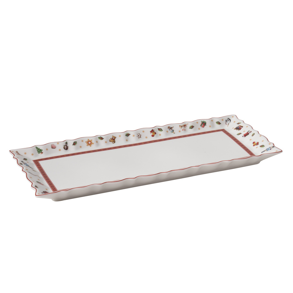Villeroy & Boch Plat à gâteau rectangulaire Toy's Delight Plat à  tarte