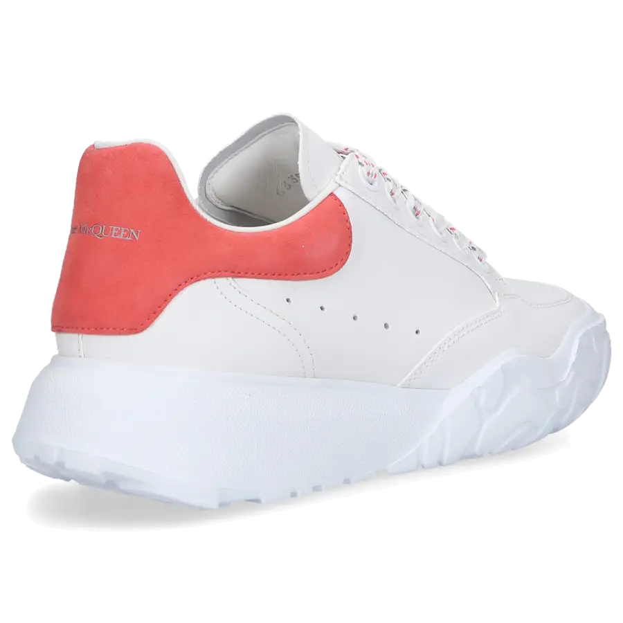 Alexander McQueen - Sneaker low COURT Kalbsleder - rot