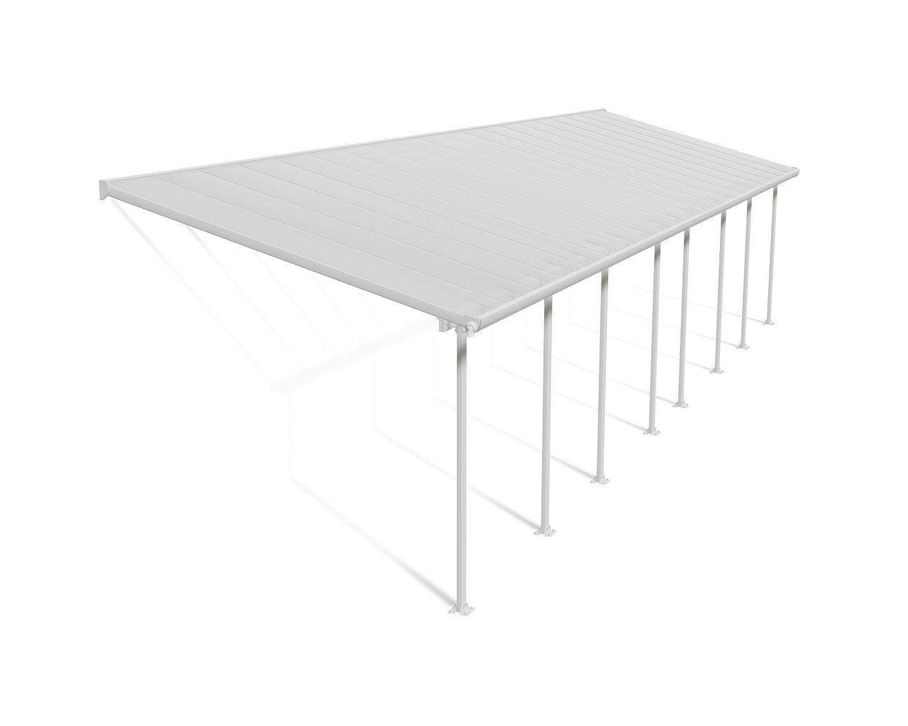 Canopia by Palram Terrassendach Feria 1092x294cm Weiss