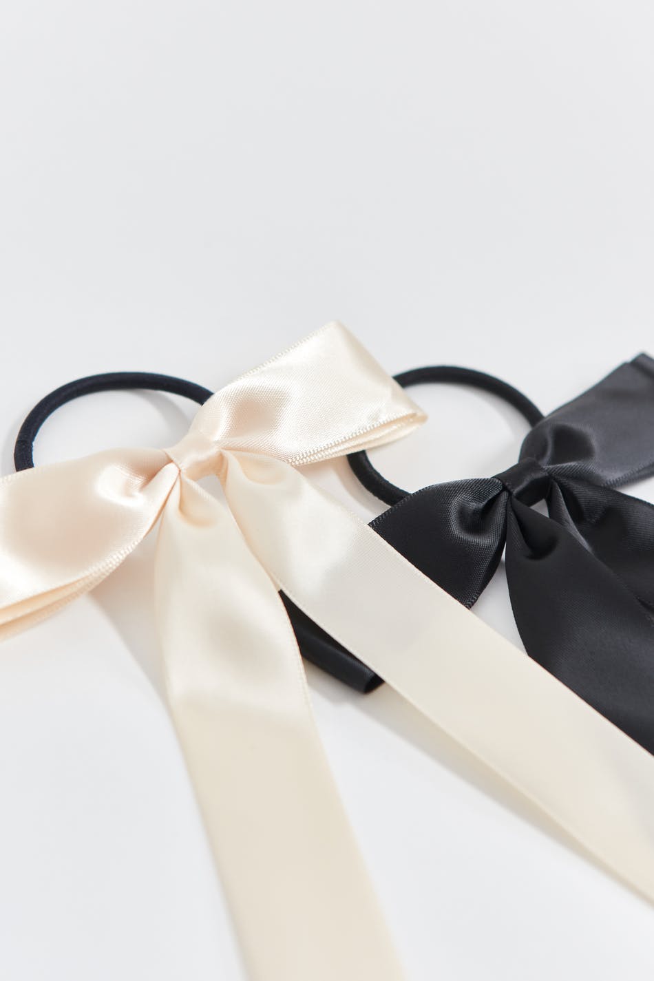 2-pack bow hair ties
