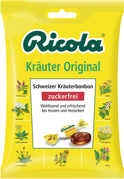 Ricola Original Kräuter ohne Zucker vegan