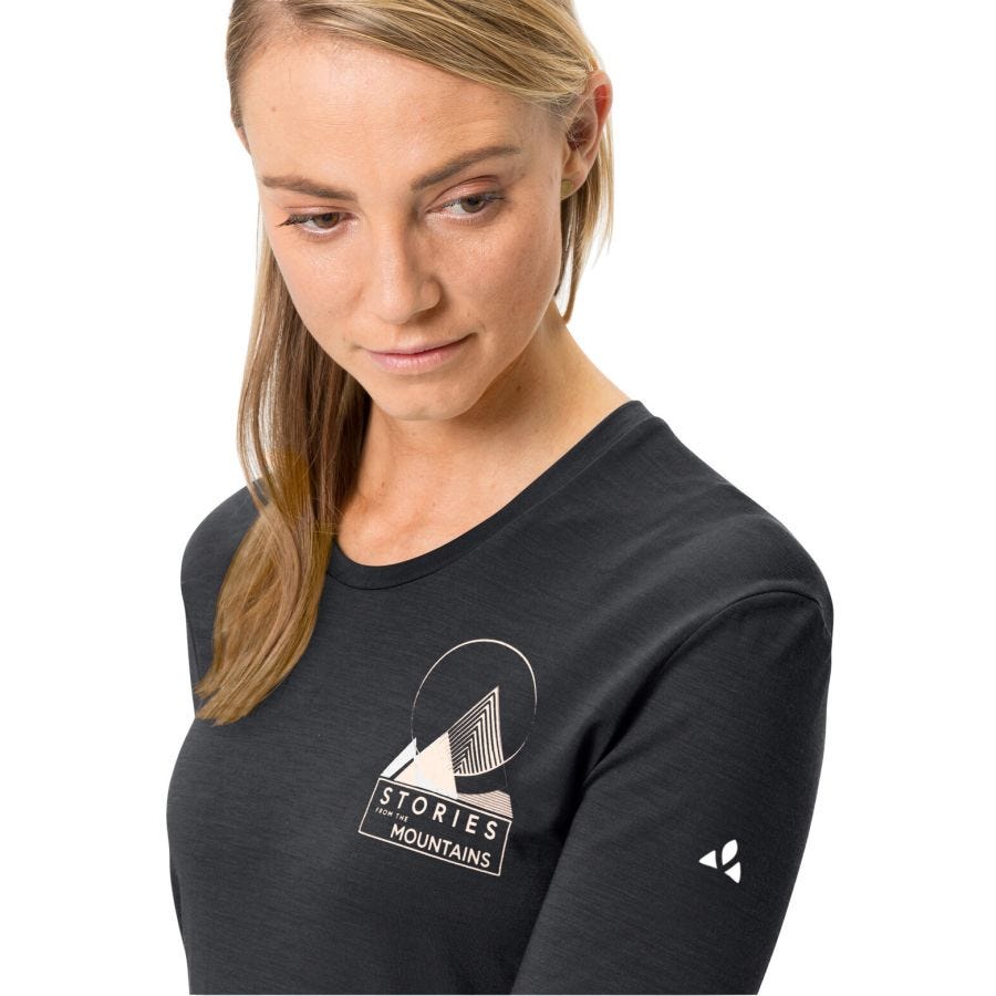 Monviso Merino Langarm T-Shirt Damen
