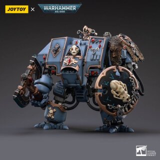 Warhammer 40k Actionfigur 1/18 Space Marines Space Wolves Venerable Dreadnought Brother Hvor 20 cm