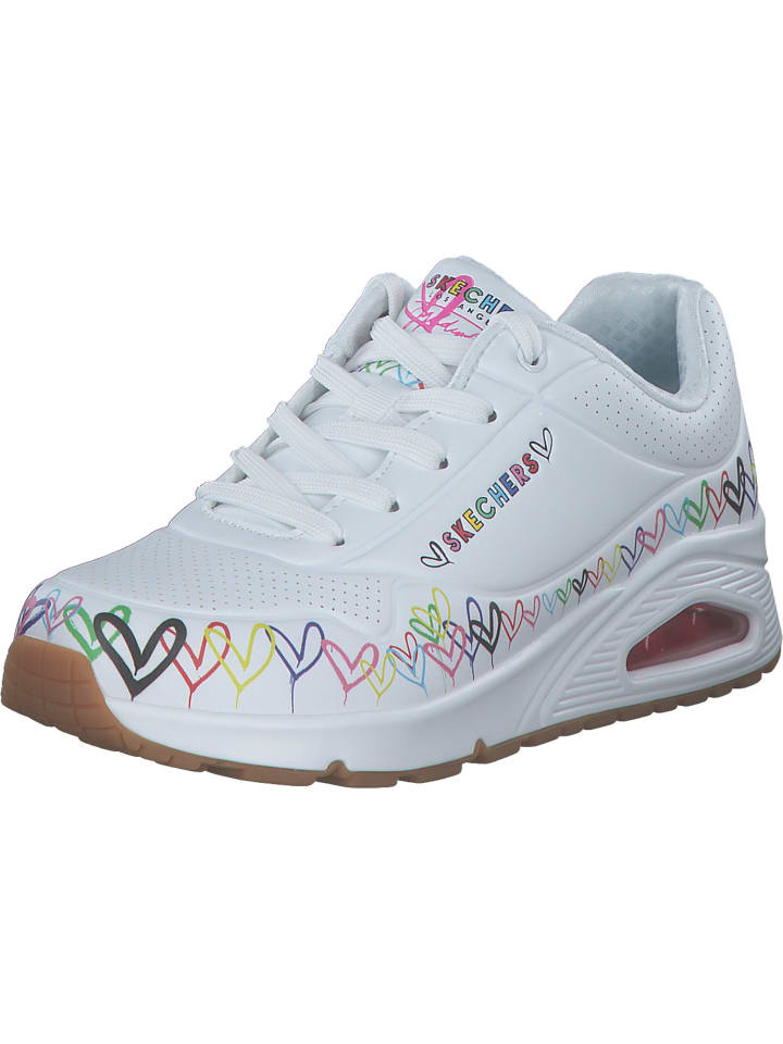 Skechers Schnürschuhe in Weiß günstig kaufen