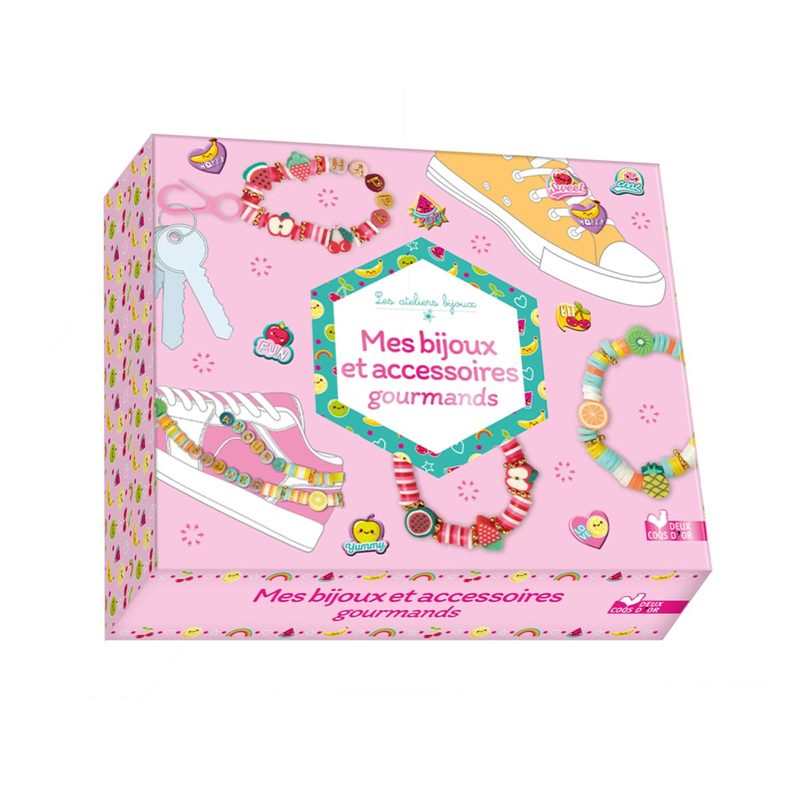 Coffret Mes bijoux et accessoires gourmands - Deux Coqs d’Or