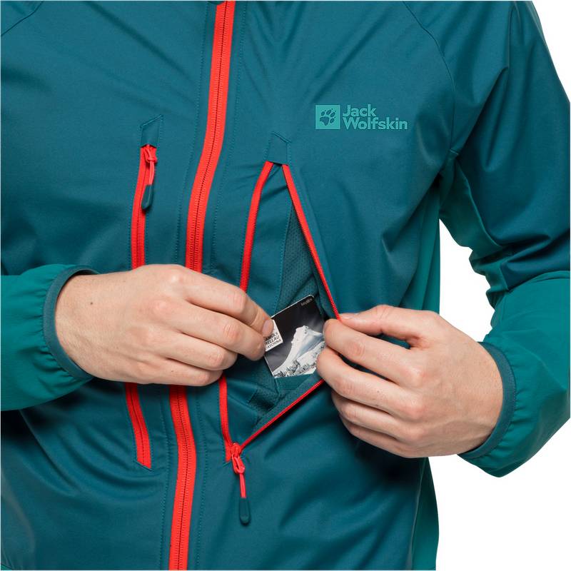 Jack Wolfskin ALPSPITZE HOODY M Skijacke Herren