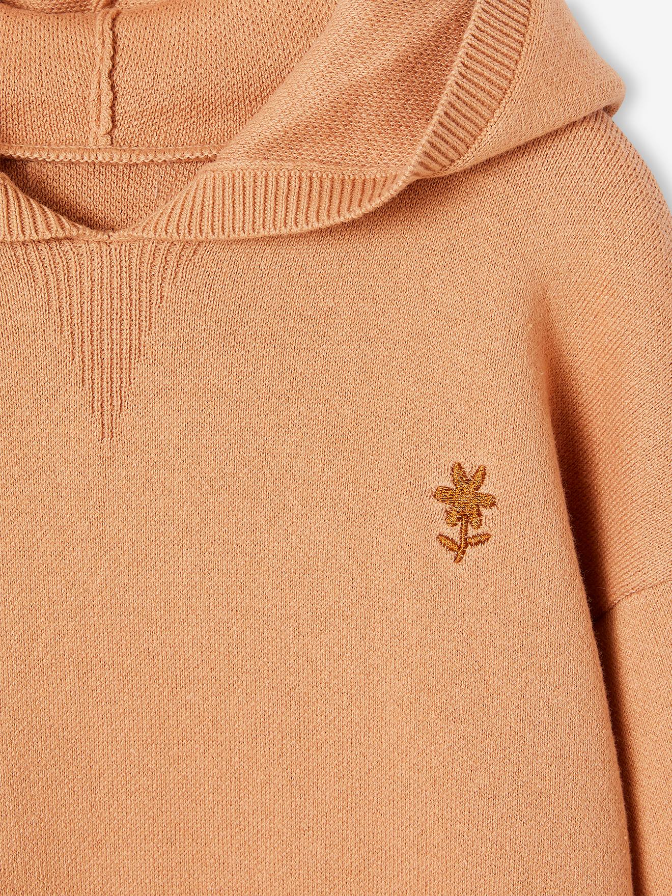 Vertbaudet Mädchen Kapuzenpullover Oeko-Tex - camel