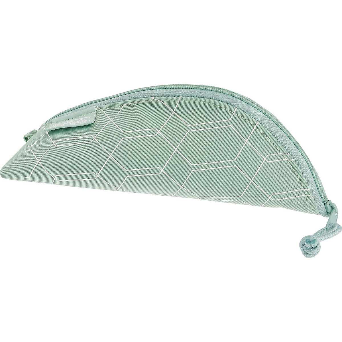 Schlampermäppchen Cocoon Geometric mint, unbefüllt