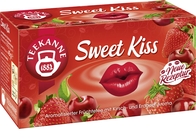 Teekanne Sweet Kiss Früchtetee