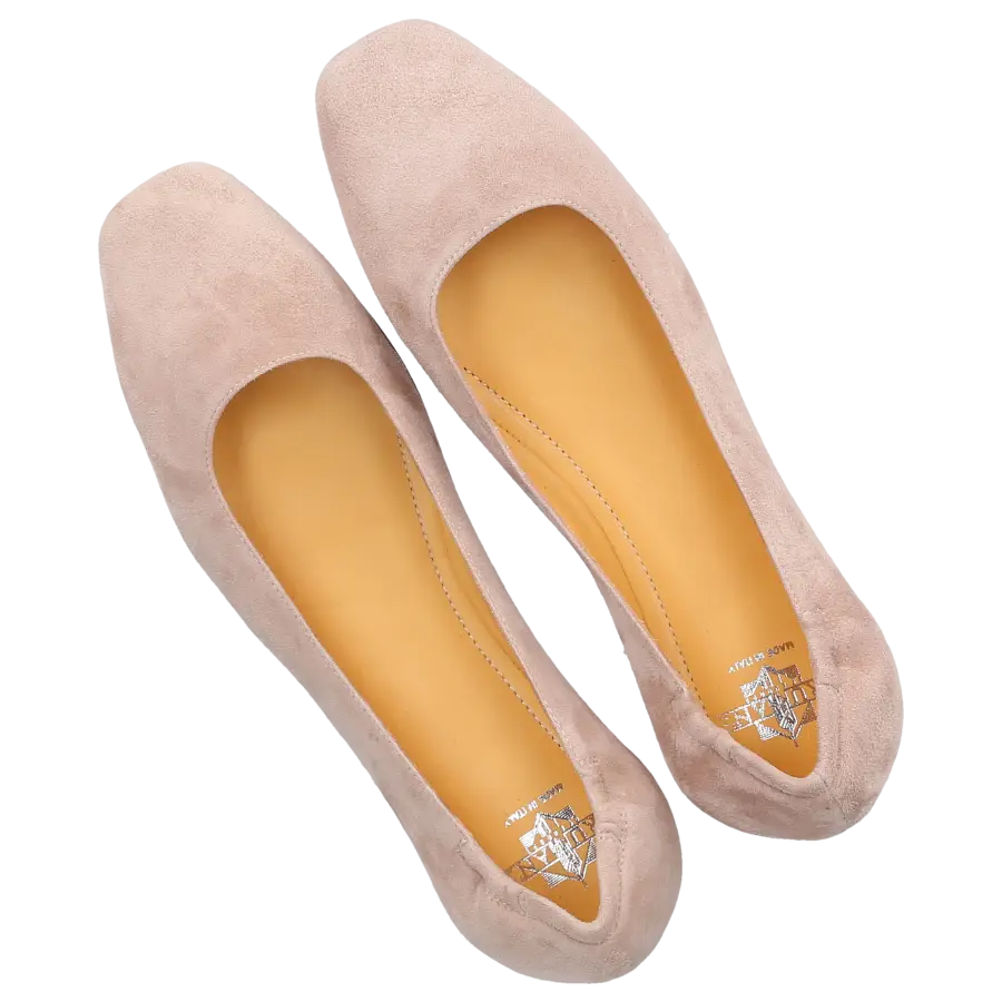 Truman's - Ballerinas 9709 Veloursleder - beige