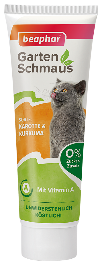 Beaphar Snacks Beaphar Garten Schmaus Paste Karotte & Kurkuma 100 g