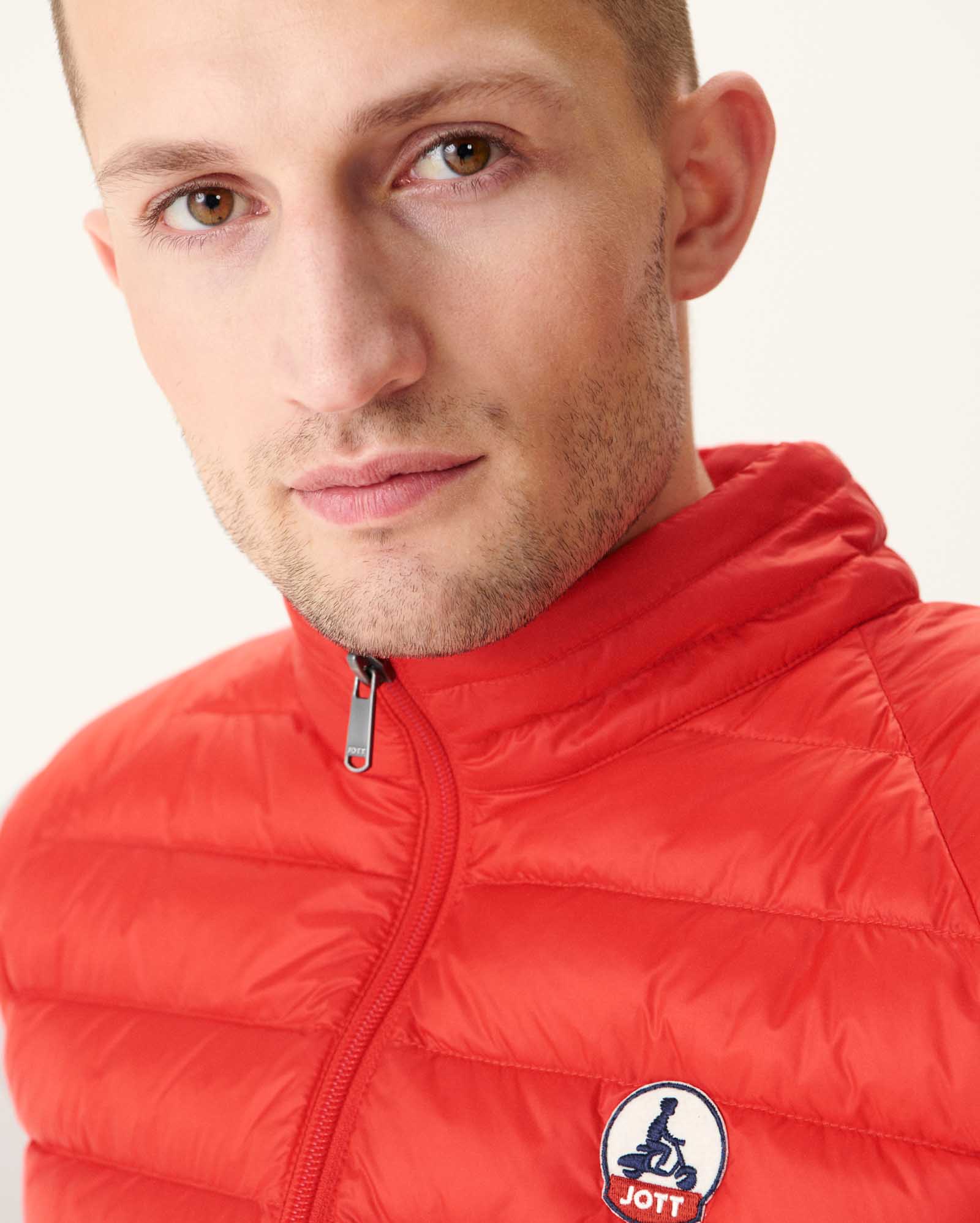 Doudoune sans manches Rouge vif Tom