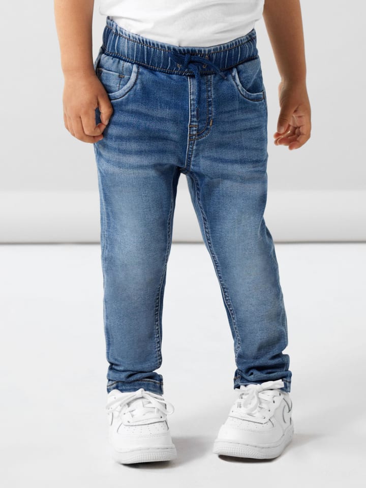 name it Schlupfjeans in medium blue denim günstig kaufen
