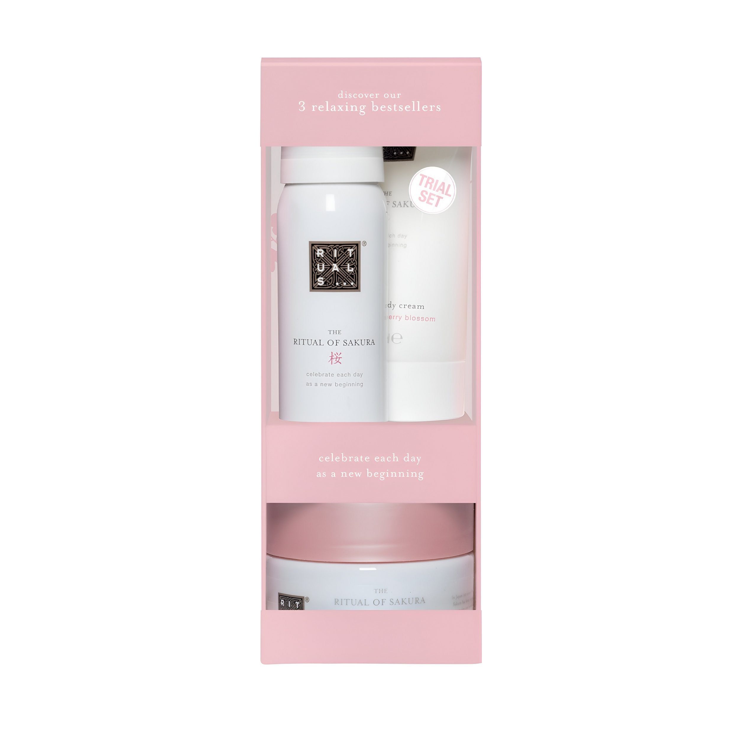 Rituals Pflege-Geschenkset für Frauen Rituals Wellness-Pflegeset The Ritual of Sakura, 3-tlg.