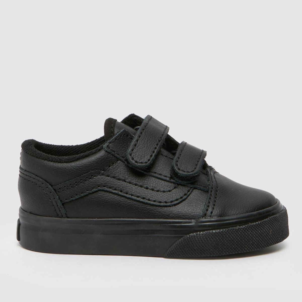 Vans svarta Old Skool v småbarnsskor