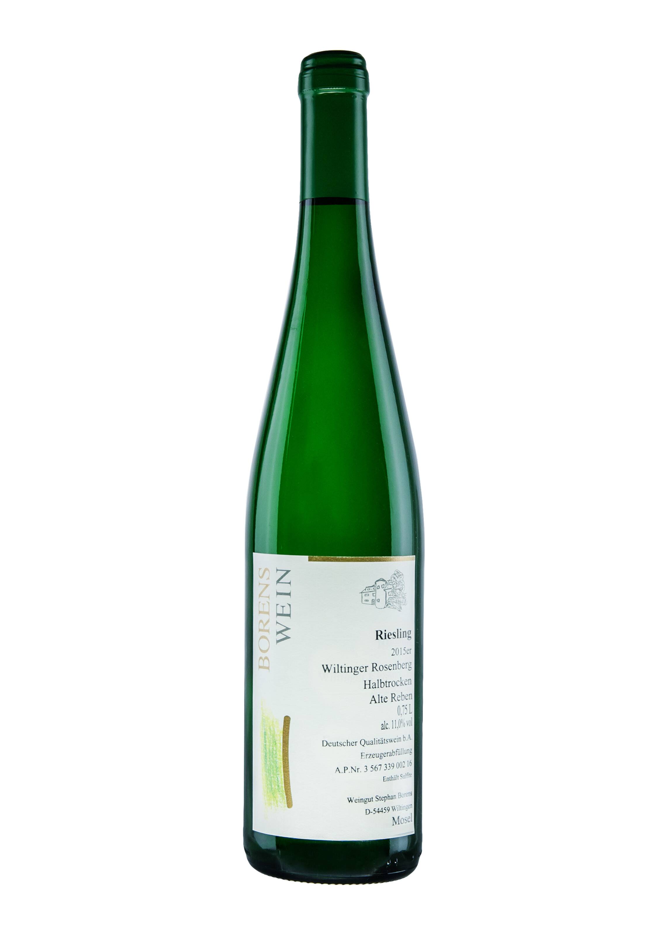 Weingut - Brennerei Borens Wiltinger Rosenberg 2020