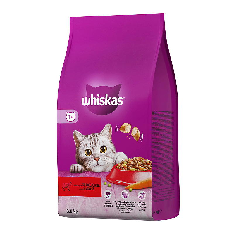 Mars Kattemat 3,8 kg oksekjøtt Whiskas