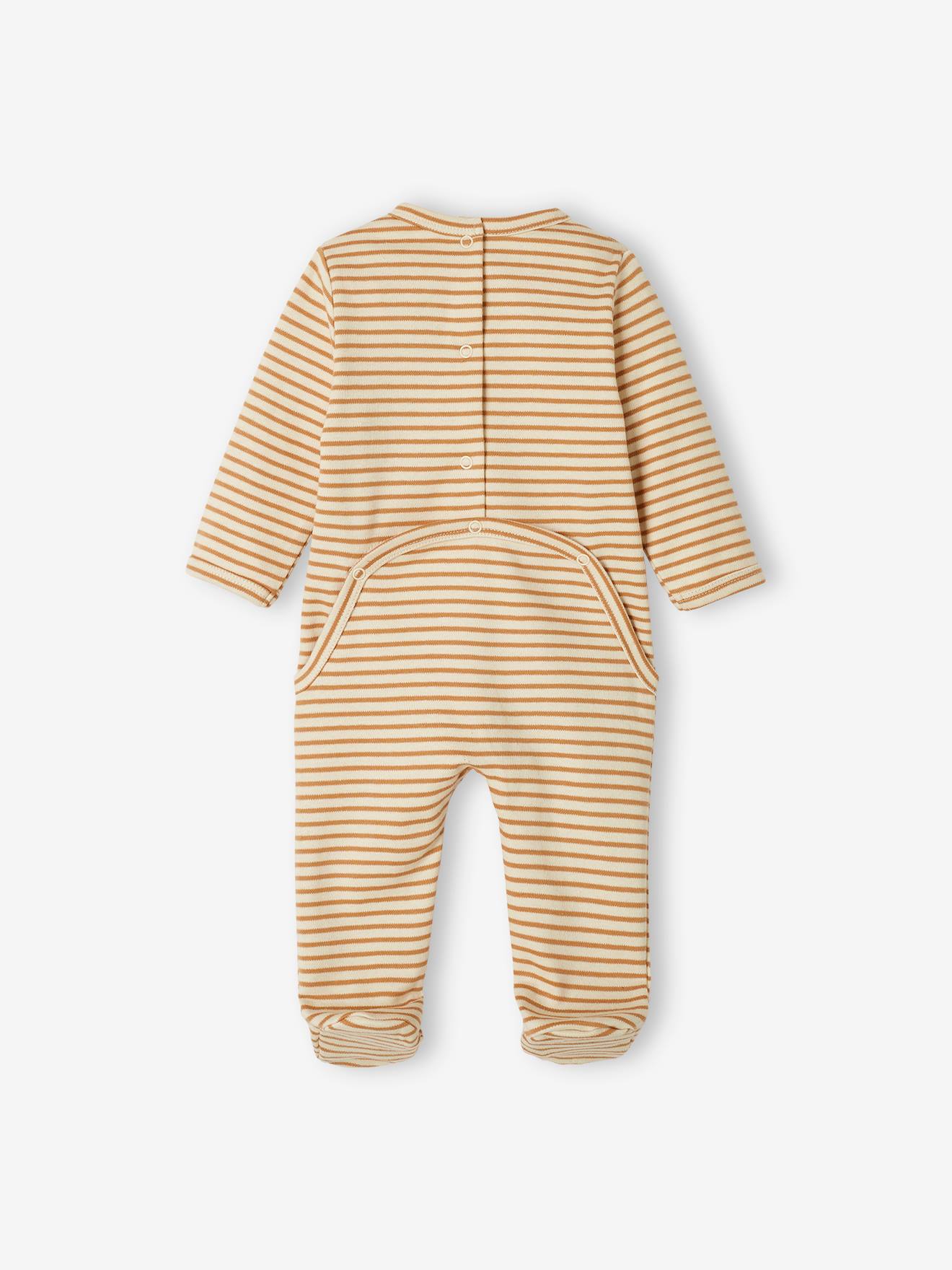 Lot de 2 dors-bien bébé garçon interlock écru