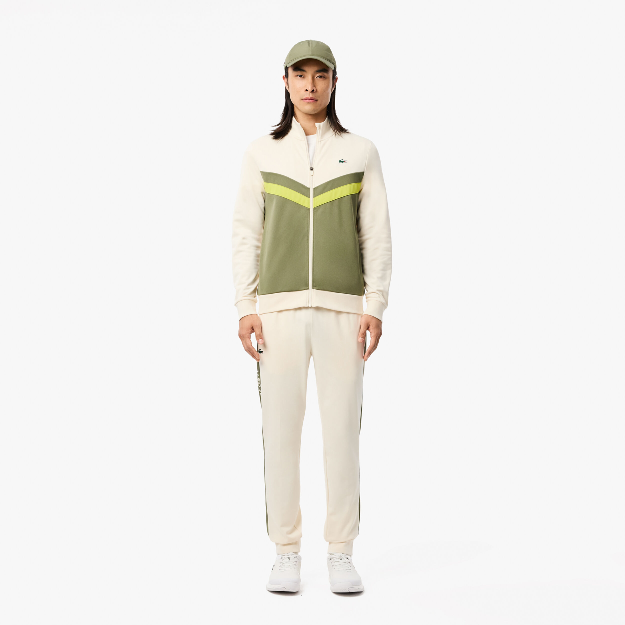 Technical Capsule Sweatjacke Herren - Creme, Mehrfarbig