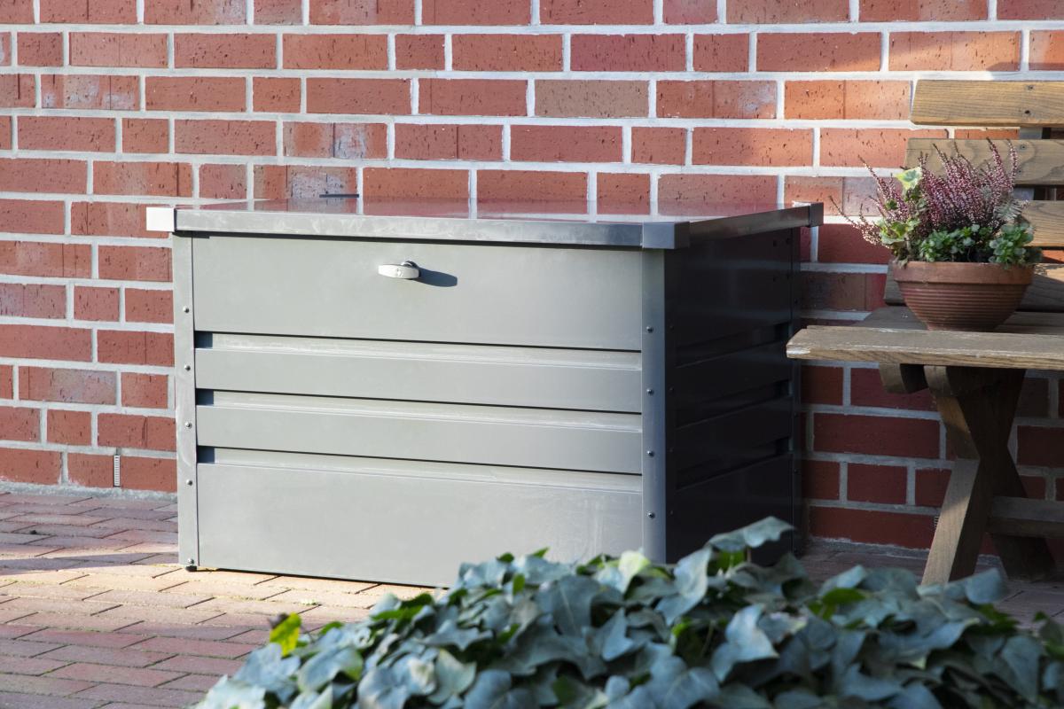 dobar Große Metall-Gartentruhe Valor 300l