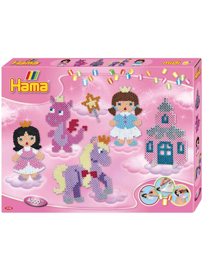 Hama Geschenkpackung Fantasy Fun Midi-Bügelperlen in bunt günstig kaufen onesize