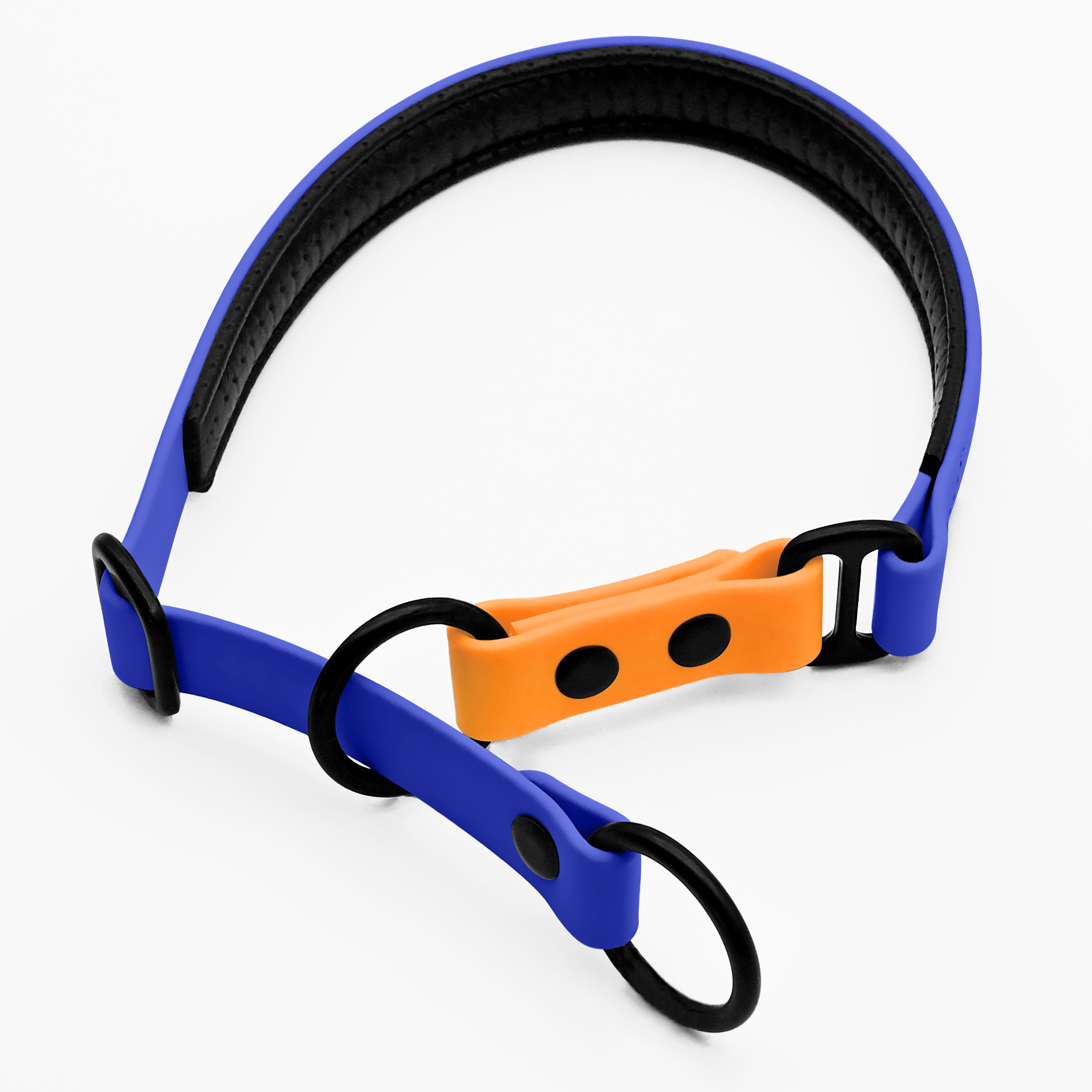 THE DOG IDEA Hundehalsbänder THE DOG IDEA Zugstopp Halsband Blau M