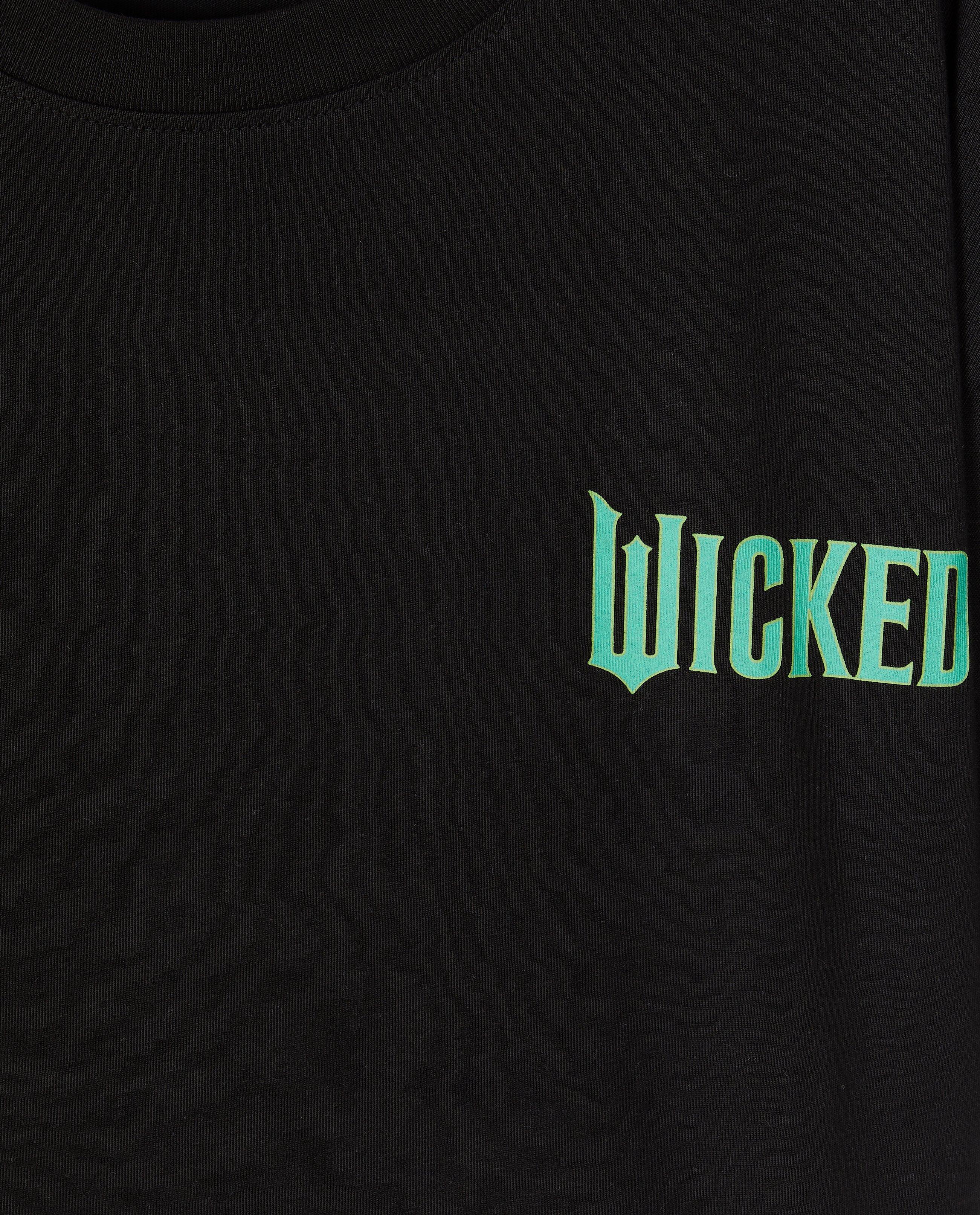 Groggy póló fekete Wicked hátlappal