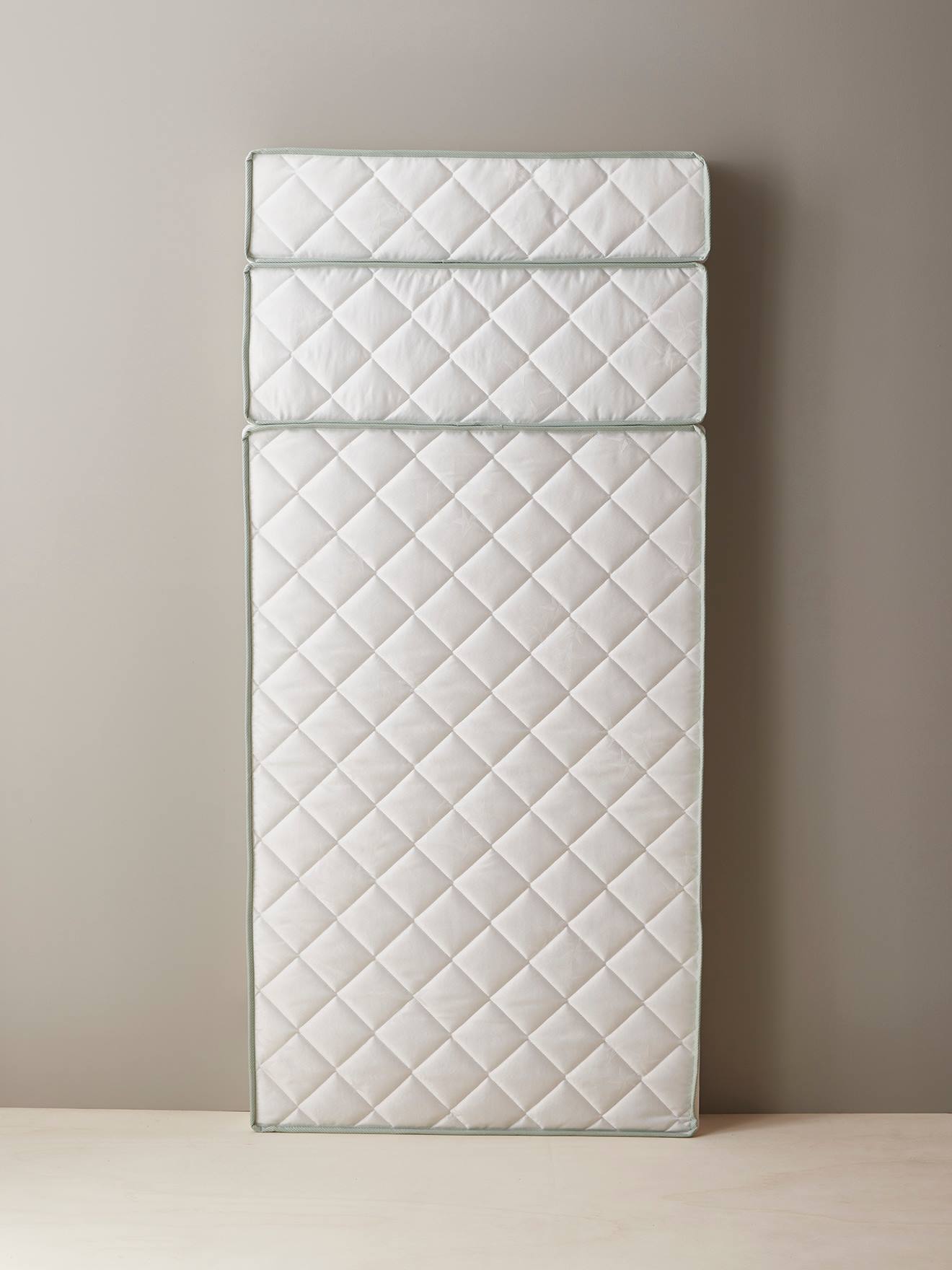 Vertbaudet Kinder Matratze, Bi-Ome-Ausrüstung, mitwachsend 90x140/170/190cm - weiß