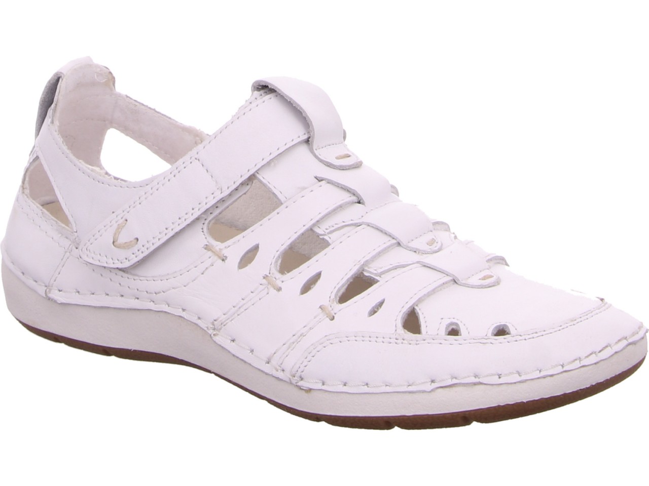 JANA Sportliche Slipper weiss