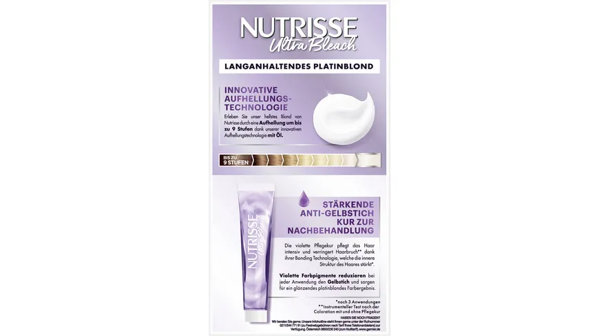 Garnier Nutrisse Ultra Bleach D4+ Ultra Aufheller