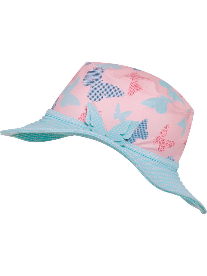 Playshoes UV-Schutz Sonnenhut Schmetterlinge in Rosa günstig kaufen