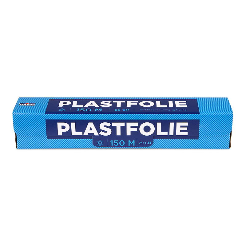 Quick Plastfolie 150 m, m/kutter
