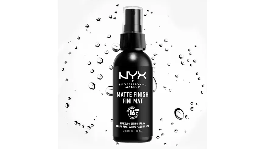 NYX PROFESSIONAL MAKEUP Matte Finish Setting Spray 60 ml