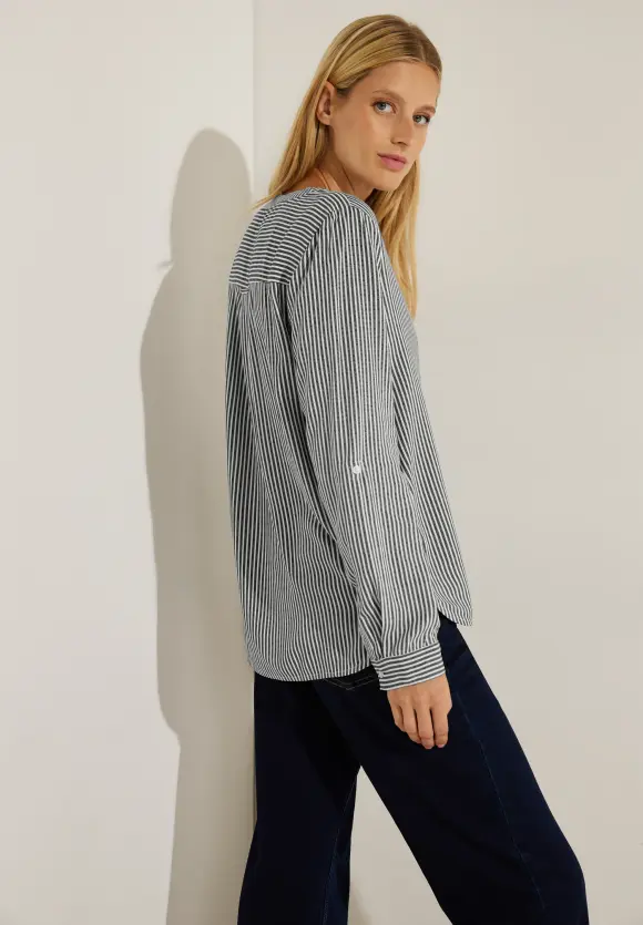 CECIL Bluse mit Streifenmuster