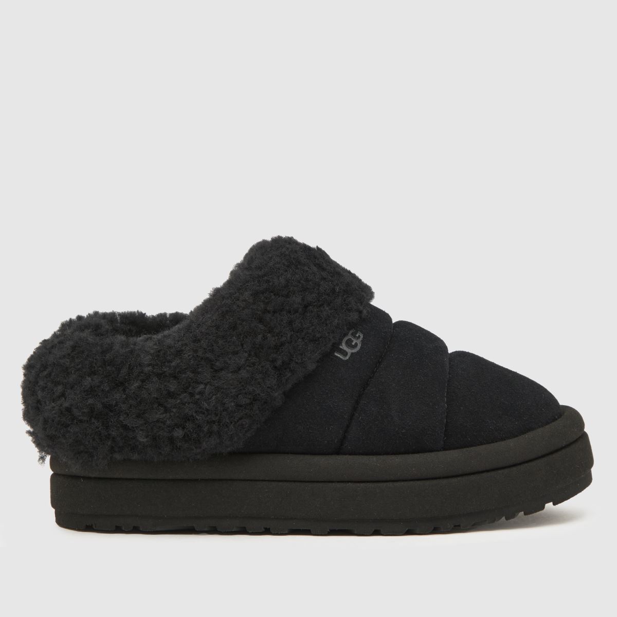 UGG svarta tazzlita Junior tofflor