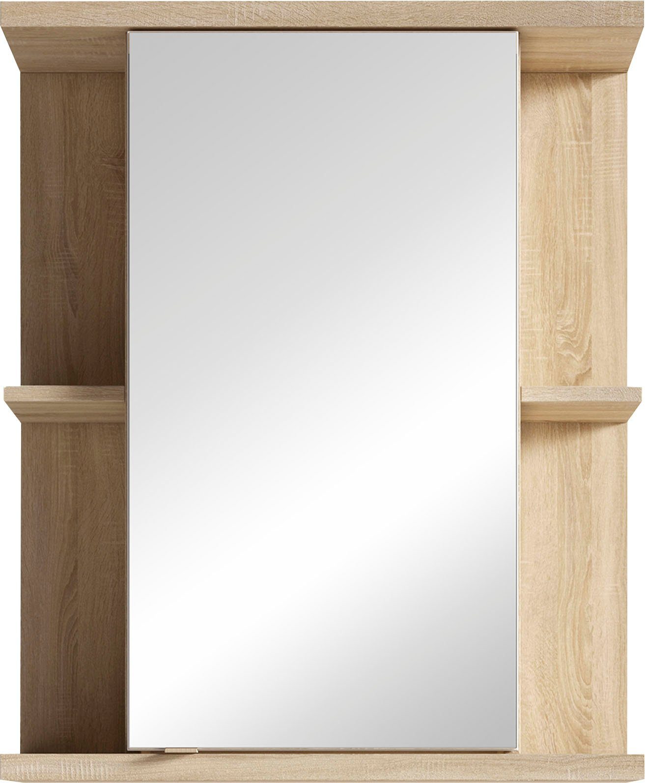 byLIVING Spiegelschrank Nebraska Breite 60 cm, mit großer Spiegeltür und viel Stauraum