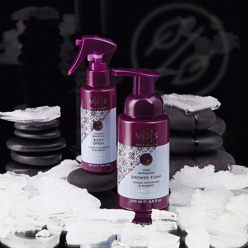 mades cosmetics ARTIC PURITY mousse de douche
