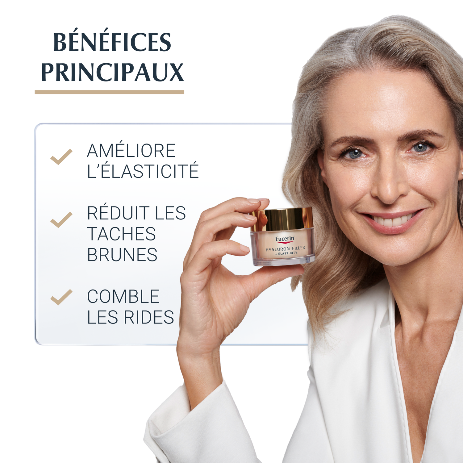 Eucerin Hyaluron-Filler + Elasticity SPF30 Soin de Jour Anti-Age 50 ml