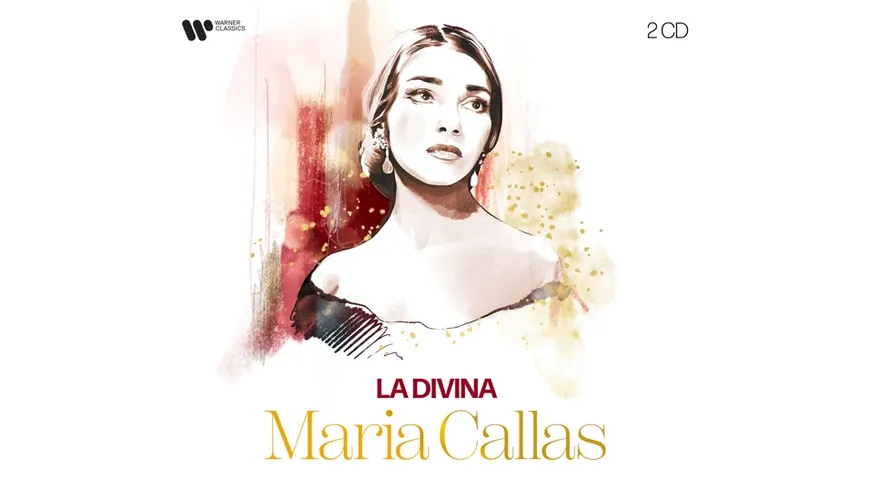 La Divina-Maria Callas(Best of 2CD) Studio-&Live-Recordings