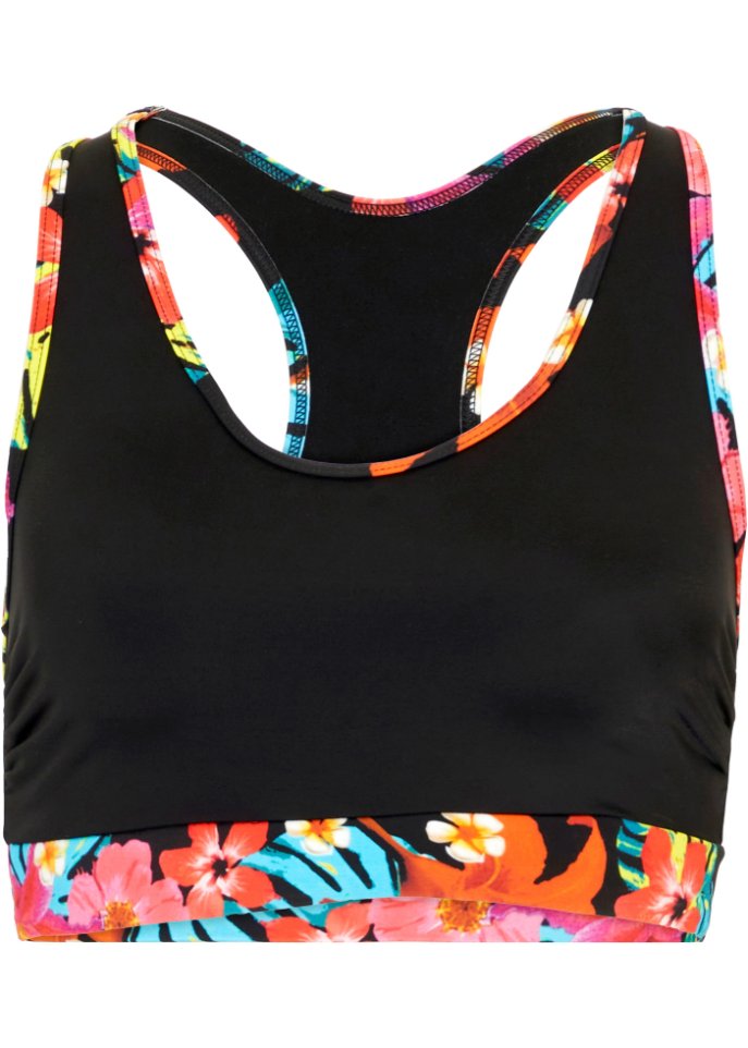 Bustier Bikini Oberteil aus recyceltem Polyamid