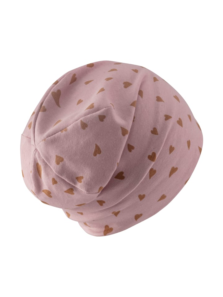 Sterntaler Beanie Herzen in rosa günstig kaufen