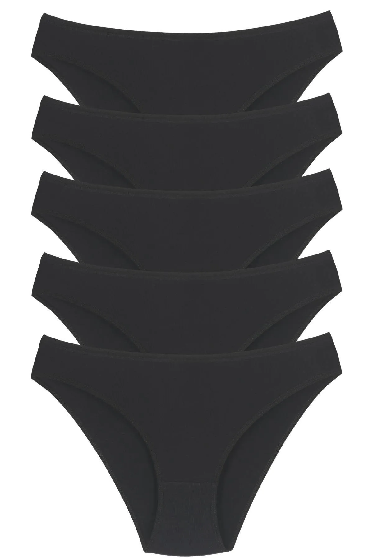 Newlilla  1001 Damen 5-teiliges Daily Slip-Höschen V16