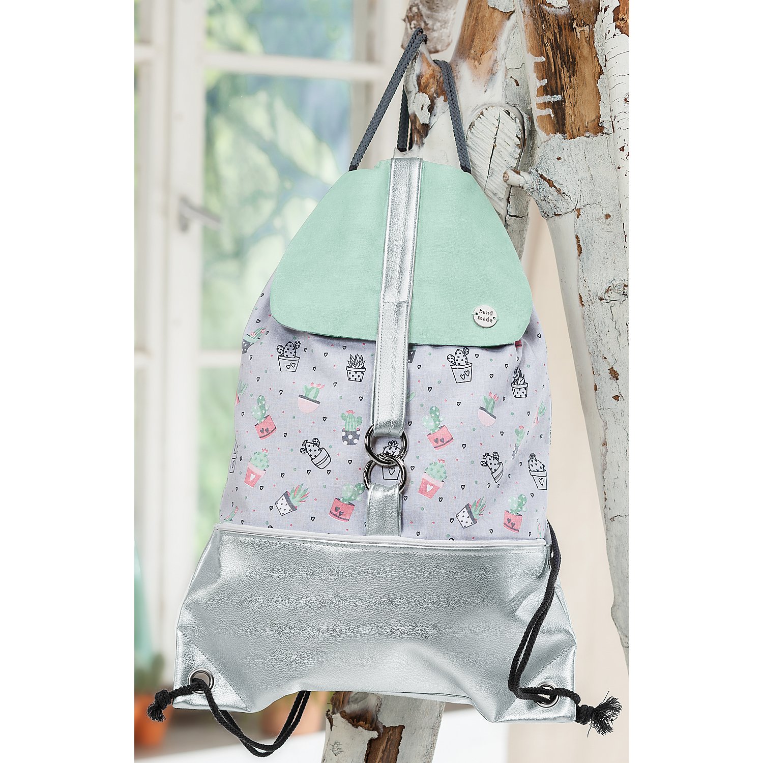 buttinette Taschenringe mit Karabineröffnung, Größe: 36 mm Ø, Inhalt: 2 Stück
