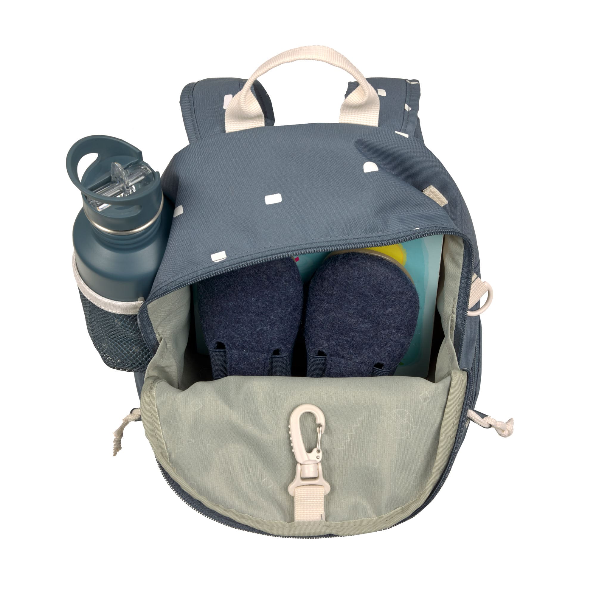 Kindergartenrucksack Mini - Happy Prints, Dunkelblau